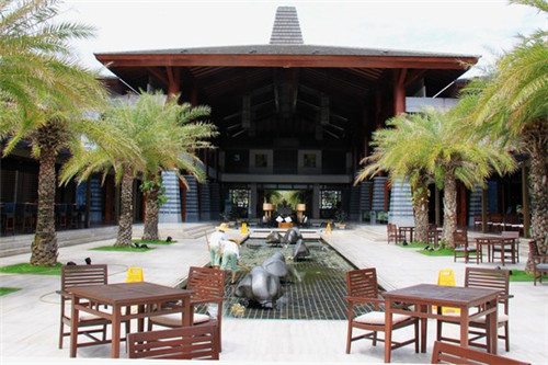 宾馆前台装修怎么装修好看（宾馆前台装修图）